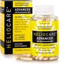 Heliocare Advanced Niacin B3 Supplement: Fernblock PLE Extract 240mg Per Serving - Understøtter hud celle sundhed W / antioxidant Rich Vitamin B3 Niacin 500 mg - 120 Vegan kapsler