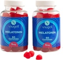 Snugell Melatonin Gummies 5 mg – 60-Count Dietary Supplement – Berry Blend Flavor for Natural Restful Sleep Support – Vegan, Non-Habit Forming, Non-GMO, Pectin-Based, Gluten-Free – Made in the USA (2)
