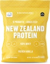 Probiotisk Whey Protein Powder • 124; Grass- Fed • 124; Vanilla • 124; 2 lb • 124; Gut Health & immunsupport • 124; 8 Probiotisk Strops • 124; Protein til muskel Inddrivelse & fordøjelsessygdomme