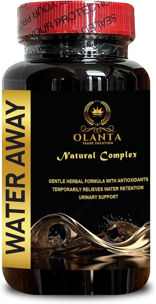 Generisk vand væk piller - vand retention piller - hurtigt fungerende Bloating Relief, Mælk tidsel, Tranebær, Pomegranat, Gurkemeje, B6-vitamin, citronsyre, Selleri frø, Tart Cherry, Grøn - 1 flaske