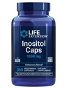 Life Extension Inositol Caps - 1000 mg, Myo- Inositol - Mood Health, Well- Being, Sund Metabolisme, Hormonbalance - Gluten- Free, Non- GMO, Vegetar - 360 Kapsler
