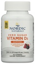 Nordic Naturals Zero Sugar Vitamin D3 Gummies, Wild Berry - 60 Gummies - 1000 IE D3-vitamin - stor smag - sunde knogler, mood & immunsystem funktion - non-GMO - 60 Servering