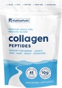 NativePath Collagen Peptider Protein - Hydrolyzed Type 1 & 3 Collagen pulver til hud, hår, negle - 15.9 oz (45 Servere)