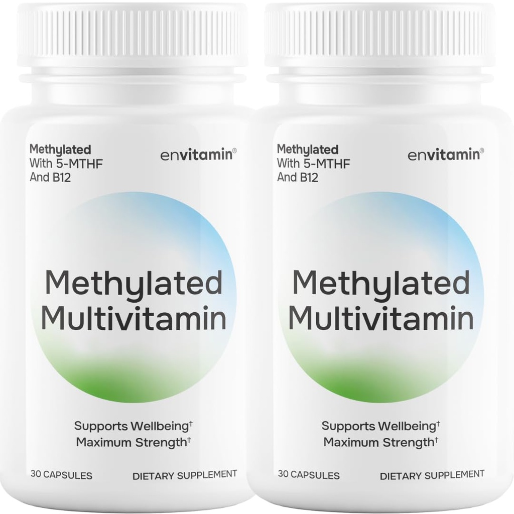 Methyleret multivitamin multimineral kompleks L methylfolat 2 pakning