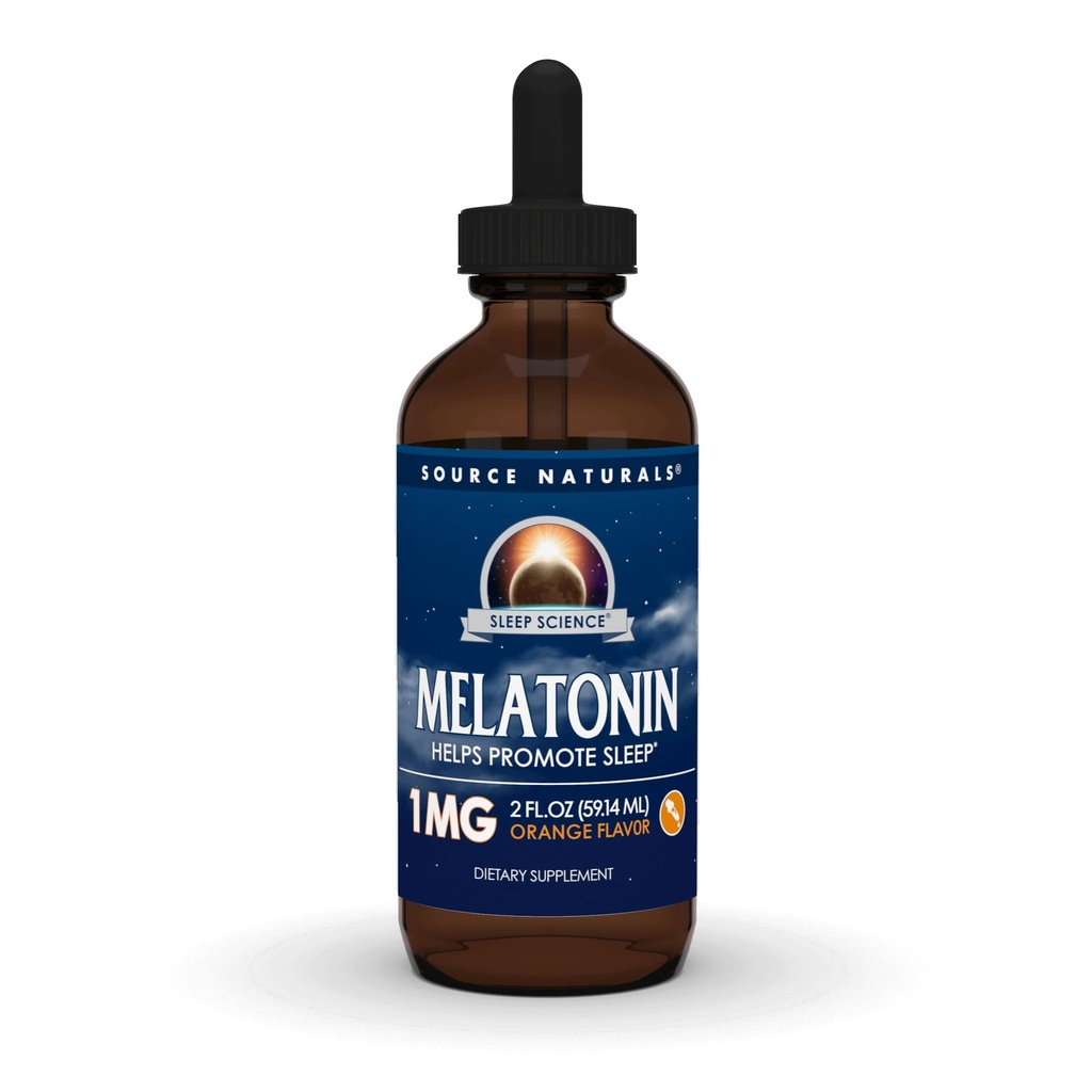 Kilde Naturals Melatonin * - 1 mg, 2 fluid oz