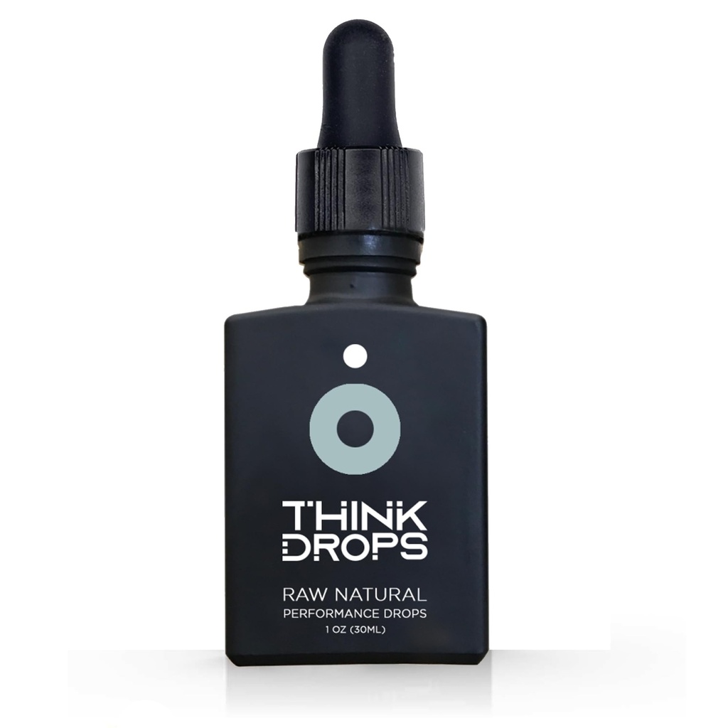 Drop FX tænke Drops - Fast- Absorbing L-Theanine & Ashwagandha flydende fokus supplement, Natural Nootrop til forbedret hukommelse & kognitiv funktion