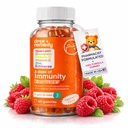 En dosis af børn Immunity Support Gummies - Daglig immunbooster supplement Quercetin Gummies for børn med vitamin B kompleks, C-vitamin, zink, D-vitamin, Quercetin Bromelain, Echinacea - 60 Greve