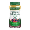 Nature 's Bounty Kvinder Multivitamin Gummies, Vitamin Kosttilskud til voksne, General Health, Understøtter immunforsvar og ben sundhed, blandet berry og hindbær smag, 90 Gummies