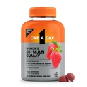 One A Day Multivitamin til kvinder 50 og derover, Women 's Multivitamin Gummy 50 plus for immunforsvar, Eye Health & Sund hjerne funktion, Gummy Vitaminer til kvinder 50 plus, 110 Ct (Packaging May Vary)