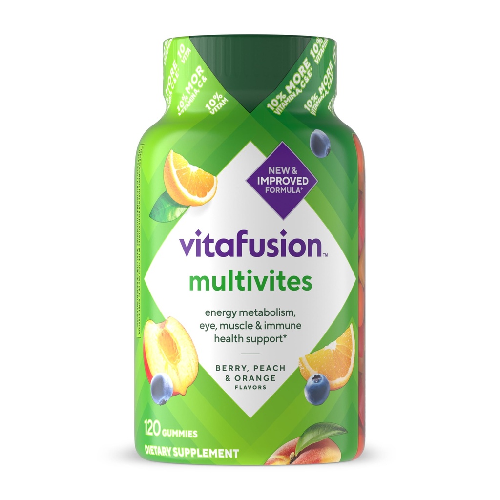Viafusion Voksen Gummy Vitaminer, 120 Greve