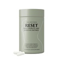 Reset Daily Probiotic + Prebiotic Plant Digestive Enzymes - Advanced Gut Reset for Women - Bloating Relief, Weight Management, Digestion, Gut Health - Vegan, Shelf- Stable - 60 kapsler (30- Day Supply)