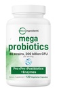 Mikroingredienser Probiotika 200 Millioner CFU, 120 Veggie Kapsler