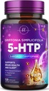 5-HTP supplement - 200mg per servering - Ekstra styrke 5htp fra Griffonia Simplicifolia - Understøtter Rastful Sleep, Natural Call & Brain Health - 5 Hydroxytryptophan - Flasket i USA - 120 Kapsler