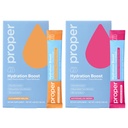 Korrekt hydrering sticks - Electrolyte Powder Drink Mix Pakninger med trace miner til hurtig hydrering + naturligt smag - ingen kunstige sødestoffer Vandmelon Berry