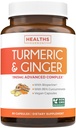 Gurkemeje og ingefær Supplement (ikke-GMO) 1980 mg Servering - Gurkemeje med sort pepper Bioperine, Ingefær Extract, og 95% Curcuminoids Powder - Tumerisk fælles støtte supplement - 90 Kapsler