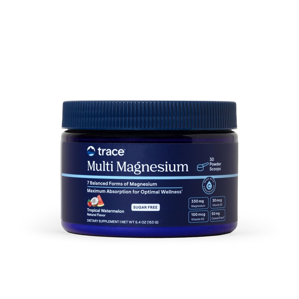 Multi Magnesium pulver - Orange Mango 153 g (Tropical Watermelon)
