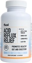 Fluxi Acid Reflux Relief Kapsler - med Apple Cider Vinegal Ginger Root & Lemon Myrtle - Understøtter gas, Bloating og fordampning - 60 Greve