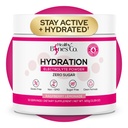 Sugar- Free Electrolyte Powder Drink Mix Fast Hydration naturligt sødet med økologiske munk Frugt, Hindbær Lemonade Flavor (325g) med Key Electrolytes og Trace Minerals -Keto Friendly, Vegan