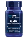 Life Extension GABA, Stress Support, GABA Supplement, Mood Support, Sleep, Afslapning, Gluten- Free, Non- GMO, Vegetar, 60 Kapsler