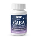 GABA 750mg med L- Theanin & Magnesium- 124; naturligt supplement til lindring af tryk, afslapning og rolig focus