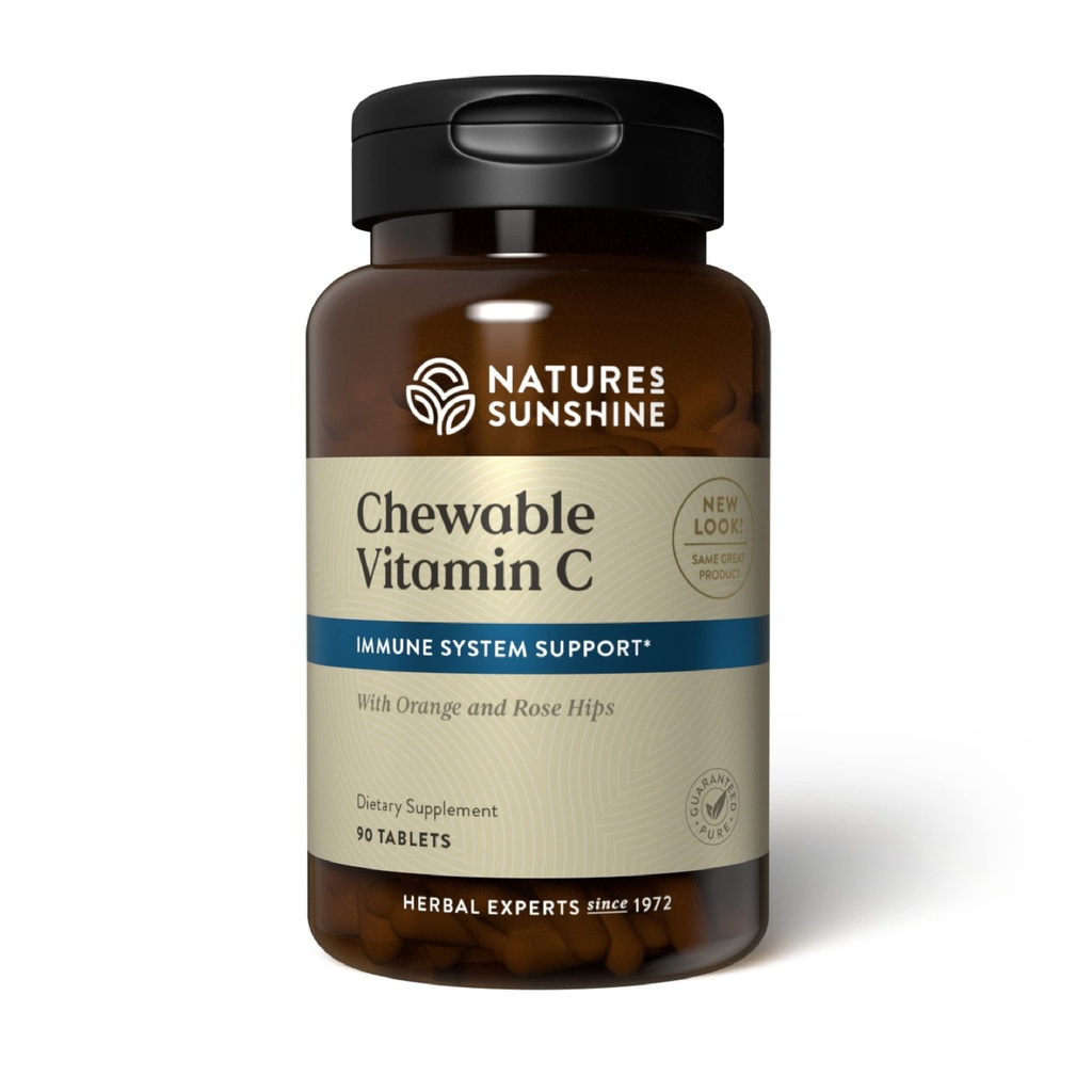Naturens solskin Chewable C-vitamin 250 mg 90 tabletter