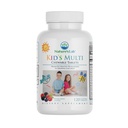 Nature 's Lab Kid' s Multi Natural Chewable Vitaminer - Complete Children 's Multivitamin med Jern, Magnesium, Zink & Calcium - Blandede Berry Flavor - 120 tabletter til alderen 2 +