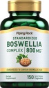 Piping Rock Boswellia Serrata Extract Support 124; 150 Kapsler
