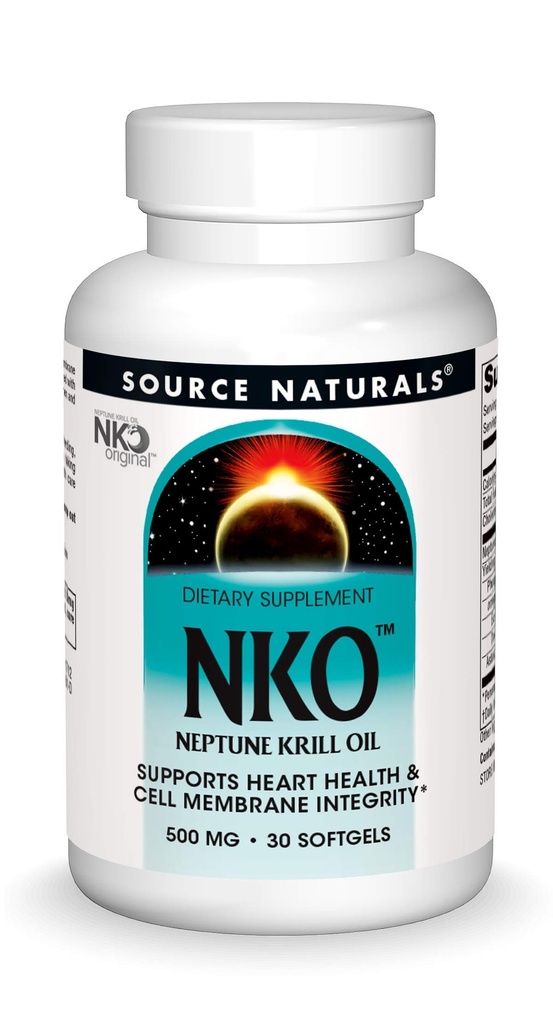 Source Naturals NKO Neptun Krill Oil 500mg - 30 Softgels