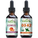 Hvorfor ikke naturlige vitamin B kompleks og organisk vitamin D3K2 flydende dråber