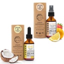 Vitamin D3 + K2 Liquid Drops (MK4 & MK7) Organisk fraktioneret kokosolie og C-vitamin Extra Strength Spray Mist: Daily Absorption Liquid Extract, Essential Protein Support, Optimerer Wellness Fordele