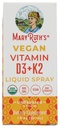 Mary Ruth 's Organic Vitamin D3 Plus K2 Spray, 1 FZ