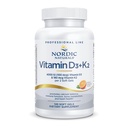 Nordic Naturals Professional Grade D3 + K2 Supplement, Orange Flavor - 60 Soft Gels - 4000 IE D3 & 180 mcg K2- fremmer Calcium Balance & immunfunktion - Non- GMO - 30 Servering