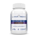Hepatiben lever Detox rense alle naturlige tillæg med mælk tidsel, Silybin, NAC, Cholin, MSM, gurkemeje, berberine, Glutathione Alpha Lipoic Acid Vegan NonGMO 120 kapsler 1500mg
