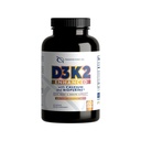 D3K2 Forbedret med Calcium & BioPerine ® - 5000 IE D3 + 100 mcg vitamin K2 MK- 7 - Once- Daily Formel, 60 kapsler