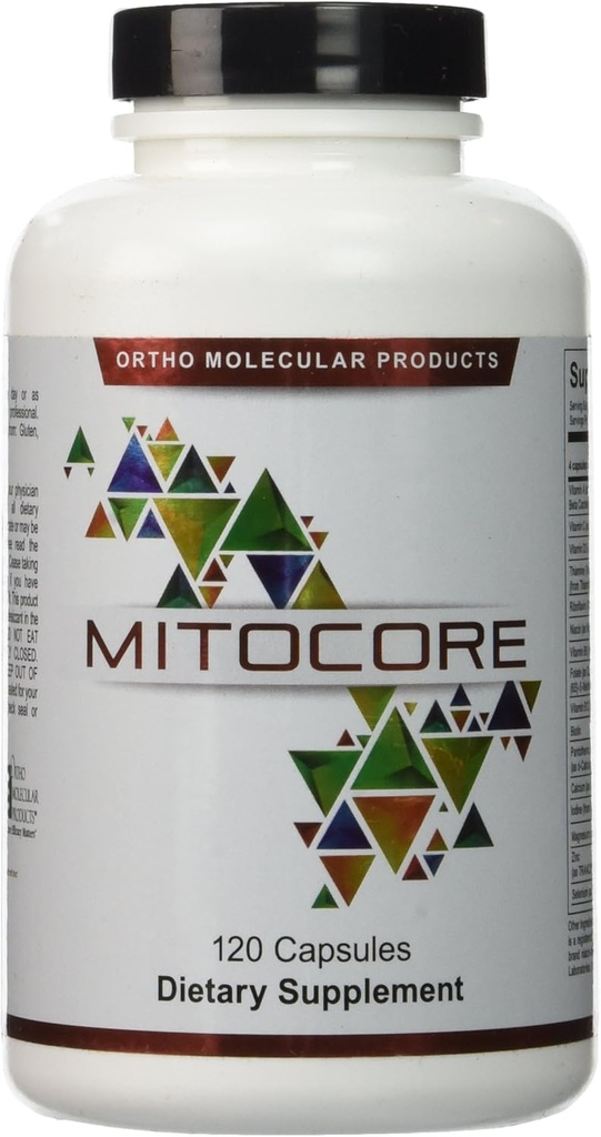 Ortho Molecular Products, Mitocore, 120 Kapsler
