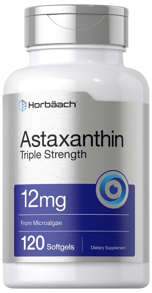 Horbäach Astaxanthin Supplement Note 124; 12mg