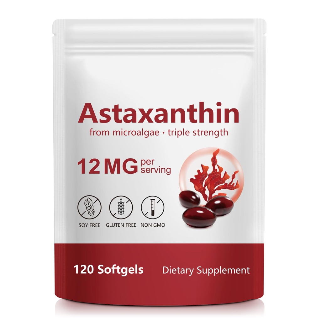 Astaxanthina Antioxidant Kosttilskud (1Bag120P)