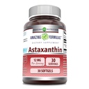 Amazing Formulas Astaxanthin Supplement Note 124; 12 Mg Per Serving