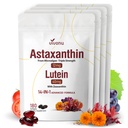 14- in-1 Astaxanthin 12mg & Lutein 40mg med Zeaxanthin Kosttilskud, 24 Måned Supply, Friske Mikroalger Kilde, Understøtter Øje, Hud, Antioxidant, Fælles, Cirkulerende Sundhed, Non- GMO, Gluten Free, 4 Bag