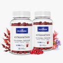 Astaxanthin 12 mg Kosttilskud, 120 Softgel, Max Strength Astaxanthin Antioxidant Kosttilskud, Friske Mikroalger, 4 Måned Supply, 2 Flasker