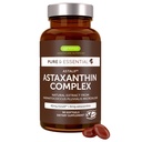 Igennus Vegan Astaxanthin 4mg Complex with Lutein and Zeaxanthin, 90 Small Softels, fra 42 mg Astapure, Natural Algae Antioxidant for Eyes, Skin & Joints, Non- GMO, H. Pluvialis