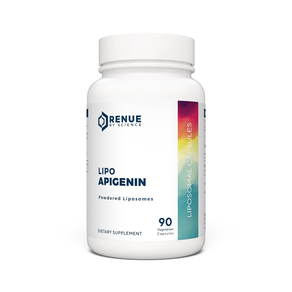 Renue By Science Apigenin Note 124; High Strength Liposomal Apigenin Supplement 124; 90 Atagenine Kapsler - 75mg Apigenin per Serving