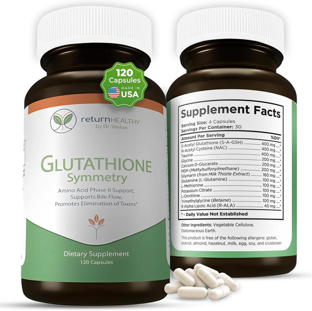 Glutathion Symmetri Note 124; S- Acetyl Glutathion Supplement