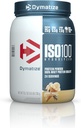 Dymatisere ISO100 Hydrolyzed Protein Powder, 100% Whey Isolate Protein, 25g Protein, 5,5g BCAA, Gluten Free, Hurtig Absorbing, Easy Digesting, Gourmet Vanilla (24 Servere)
