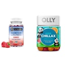 Livets have Magnesium Gummier til Stress & Sleep + OLLY Kids Magnesium Gummier til Ro, 60 + 50 Tæl