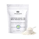 Centenarius Nutrition Grass Fed Whey Protein Unflavored Powder 500g med naturlige aminosyrer til optimeret muskelvækst, Recovery & Effektivitet - Cold- Filtreret, ingen tilsætningsstoffer eller hormoner