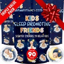 Søvn fremme Stickers for børn og voksne (90 Pack) - All Natural, Chemical and Drug Free Sleep Support, Melatonin Free, Børne 's Sleep Aid, fremmer sund søvn cykler