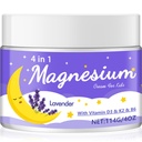 Magnesium lotion til børn, Magnesium Cream til spædbørn, Reducerer præ-seng angst & forlænger søvnvarighed, Lavendel med vitaminer D3, K2, B6, Melatonin- fri, for følsomme hud (4 Oz) -WN7
