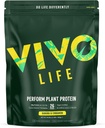 Vivo life Perform Plant Protein Powder - Pea & Hamp Protein Blend med BCAA (34.85 oz, Banana & Kanel)