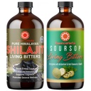 Soursop Bitters & Shilajit Bitters Bundle: Naturlig komplet urtedrik